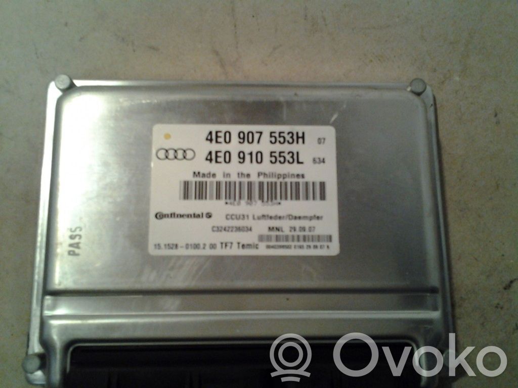 Audi A8 S8 D3 4E Suspension control unit/module 