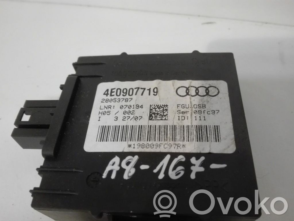 Audi A8 S8 D3 4E Signalizacijos valdymo blokas 