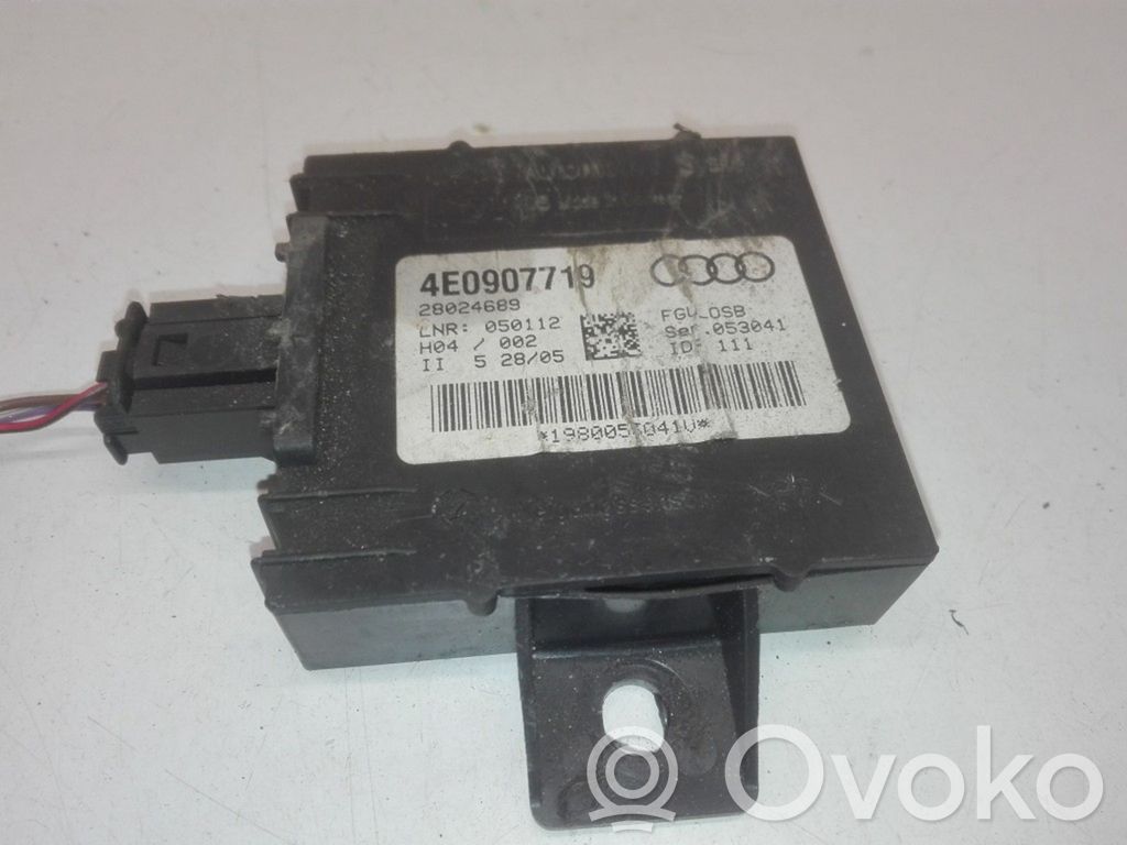 Audi A8 S8 D3 4E Centralina/modulo allarme 