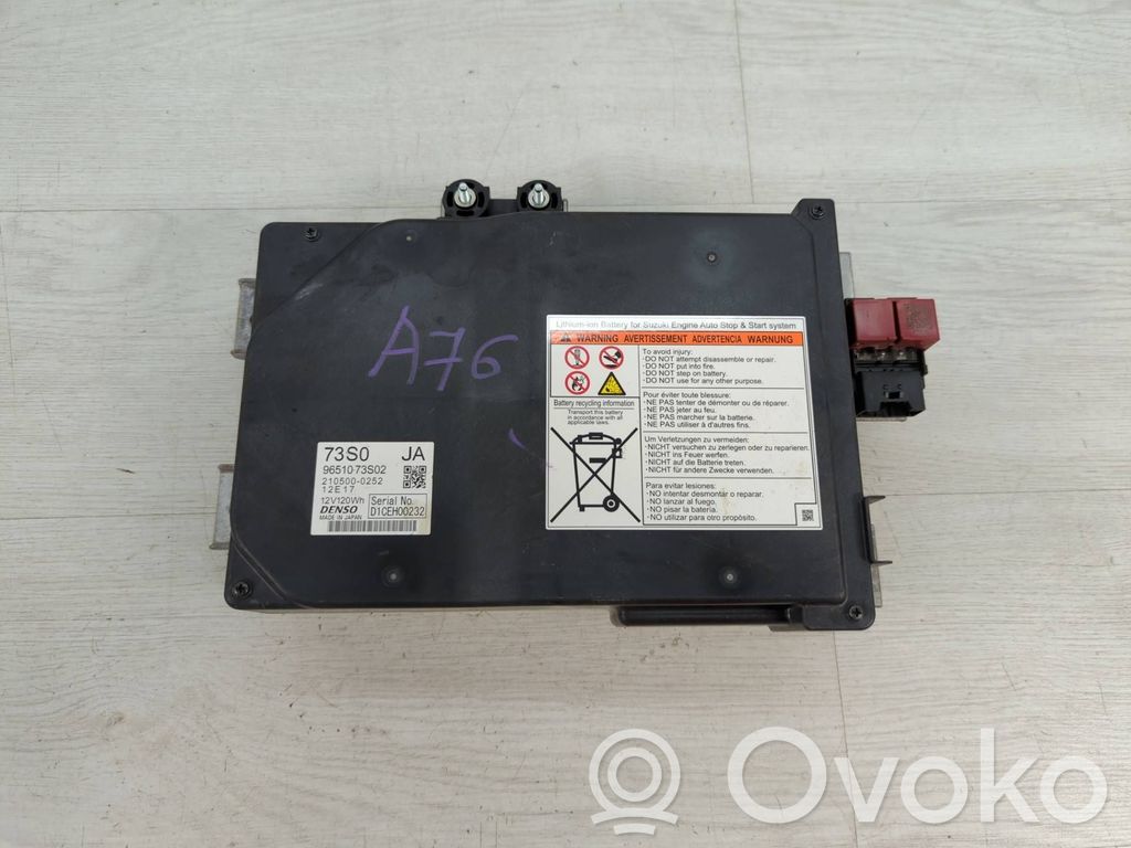 Suzuki Ignis Hybrid / electric car battery 