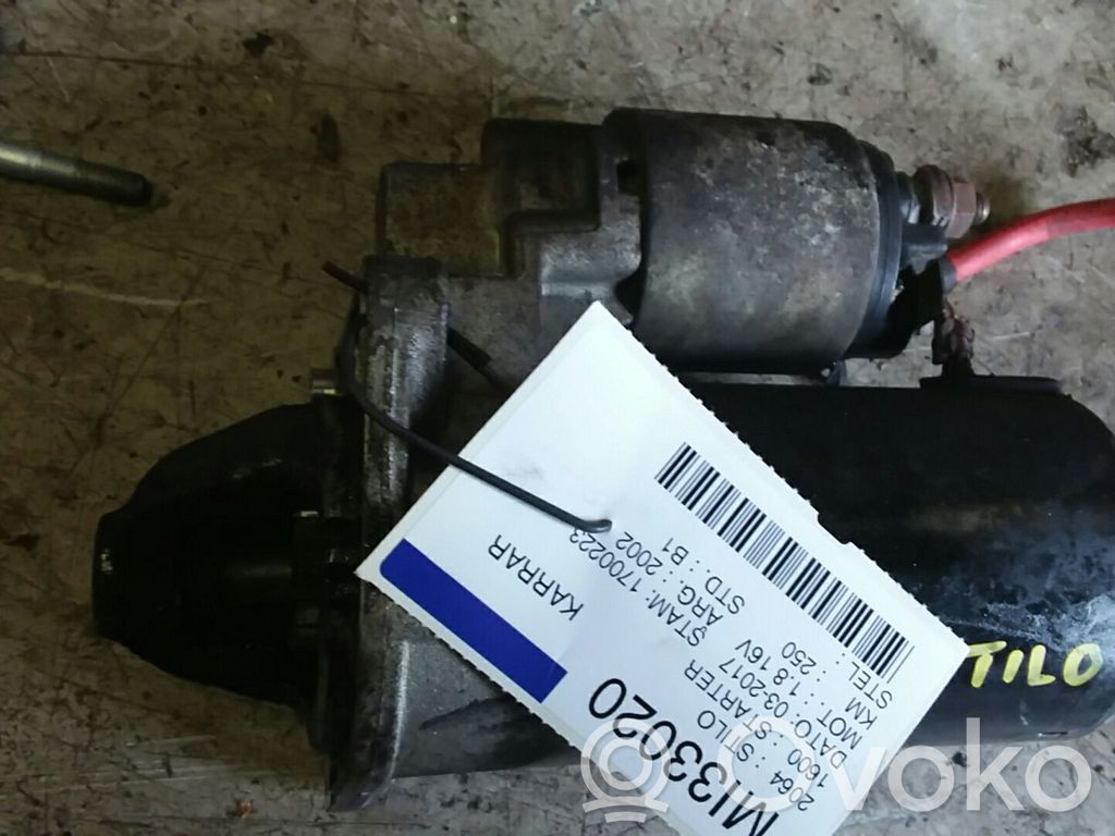 Fiat Stilo Motor de arranque 