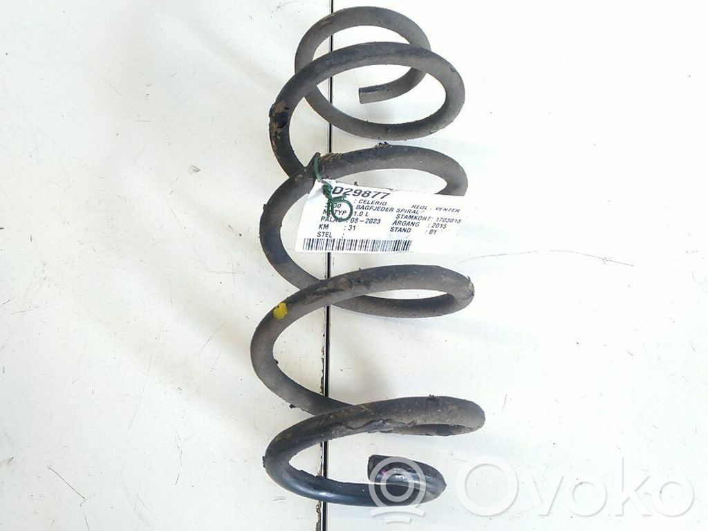 Suzuki Celerio Muelle espiral trasero 