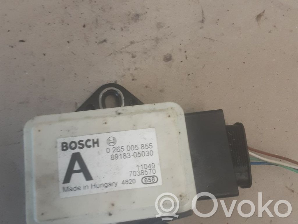 Toyota Avensis T270 Sensore di imbardata accelerazione ESP