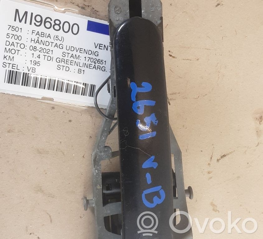 Etuoven ulkokahva   3B0837205G
