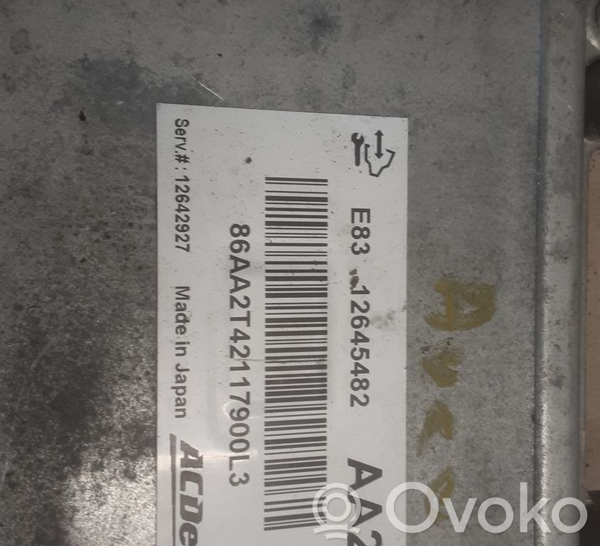 Ignition-blocking relay   12645482