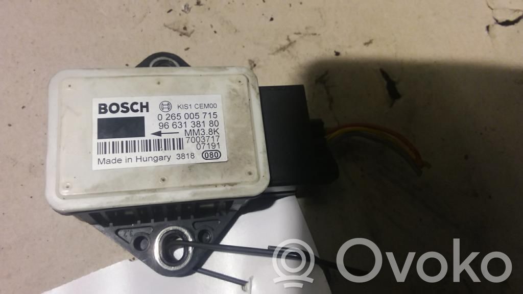 Citroen C4 Grand Picasso Senzor de accelerație ESP