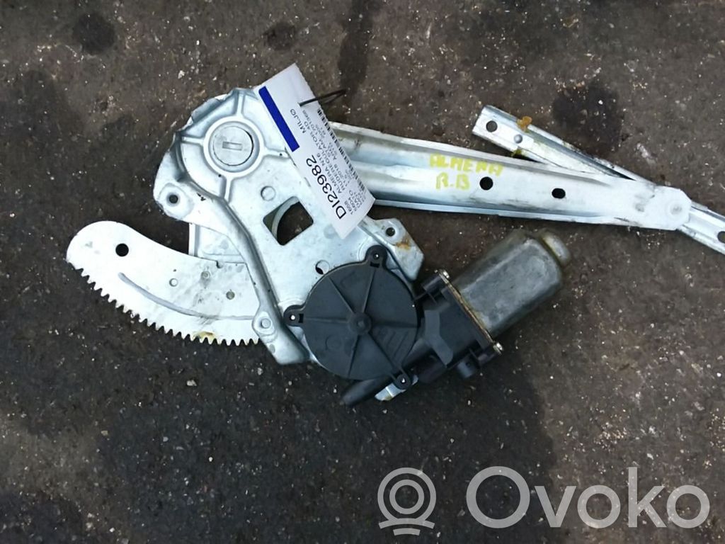 Nissan Almera N16 Alzacristalli della portiera anteriore con motorino 
