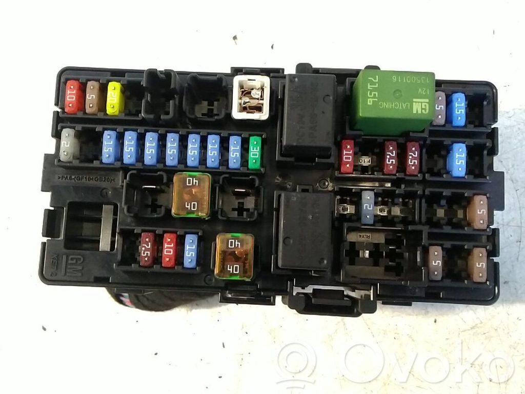 Opel Karl Fuse module 