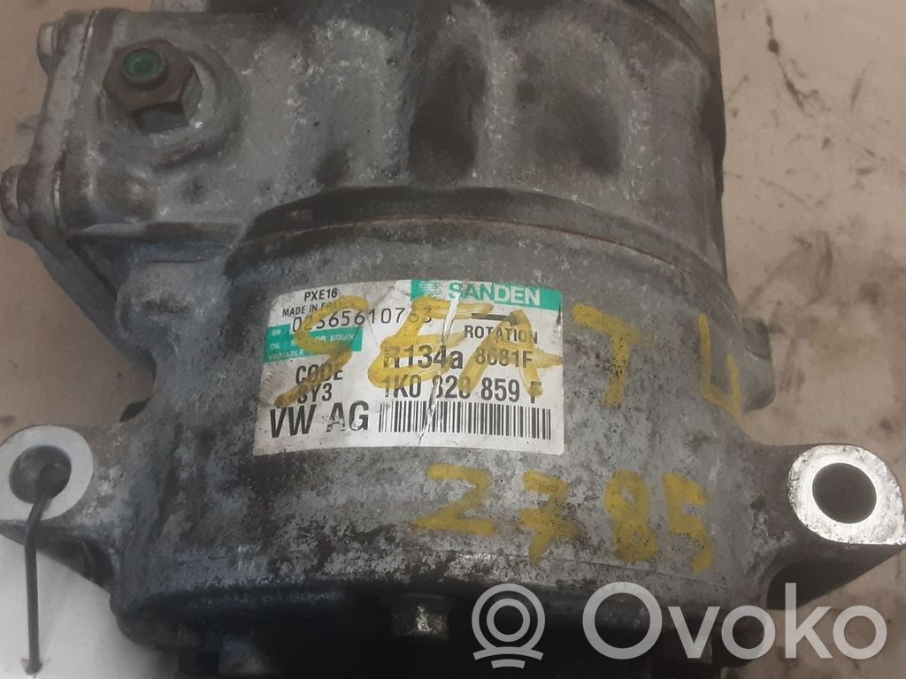 Ilmastointilaitteen kompressorin pumppu (A/C)   1K0820808F