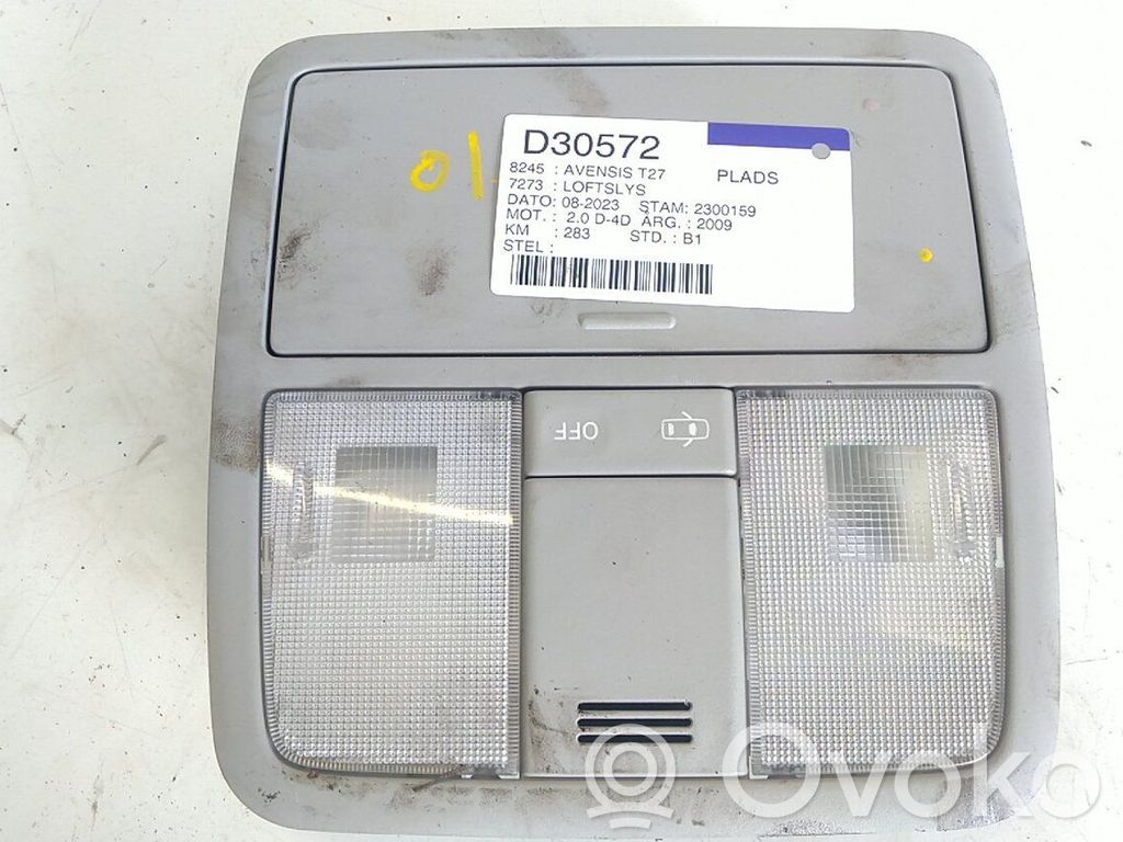 Toyota Avensis T270 Illuminazione sedili anteriori