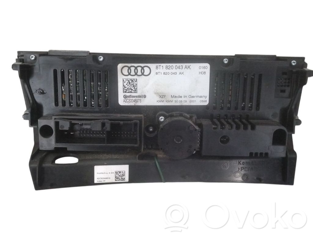 Audi A4 S4 B8 8K Unitate control climatizare 