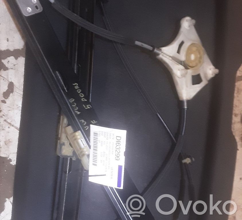 Volkswagen Polo VI Regulador de puerta delantera con motor