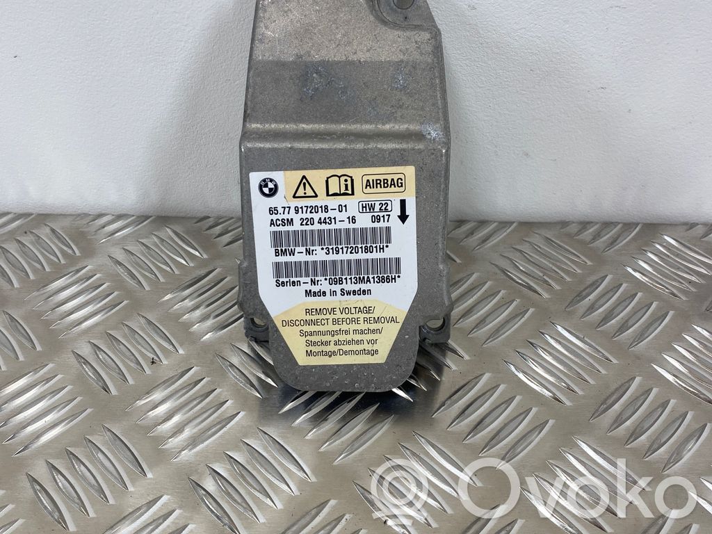 BMW 5 E60 E61 Airbag control unit/module 