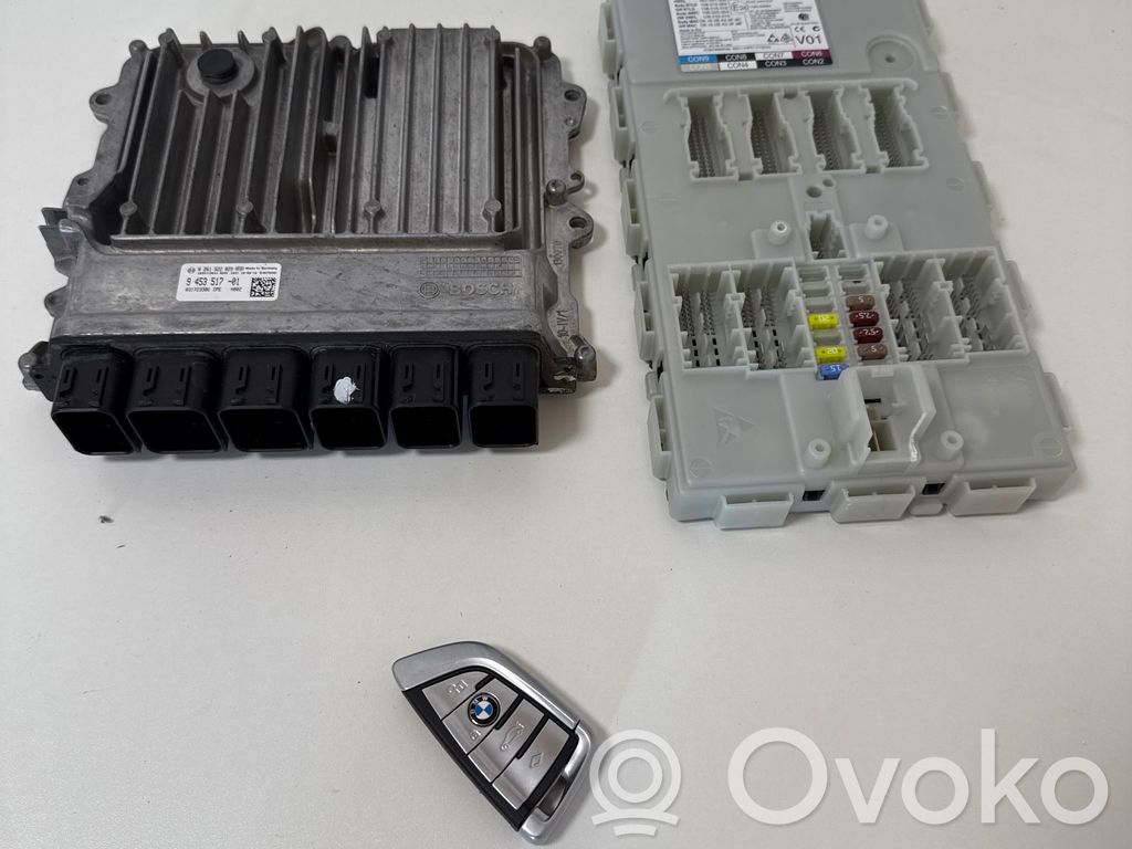 BMW 5 G30 G31 G38 Engine ECU kit and lock set 