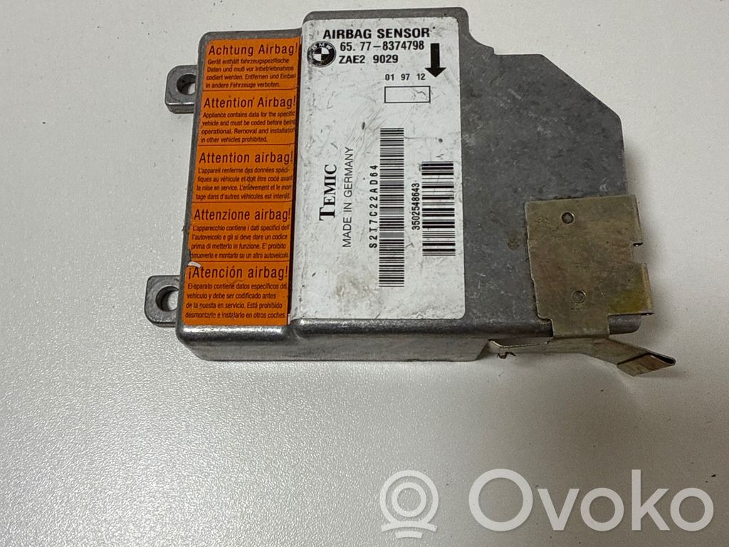 BMW 5 E39 Airbag control unit/module 