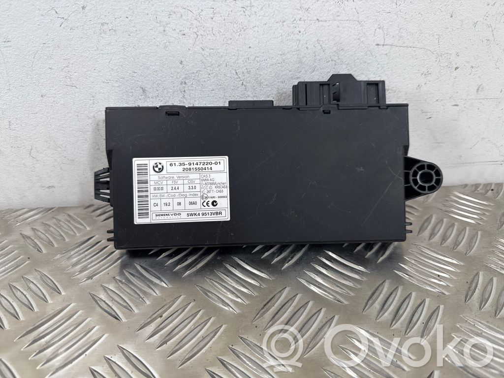 9147220 BMW 1 E81 E87 Unité de contrôle module CAS, 20,00 € | OVOKO