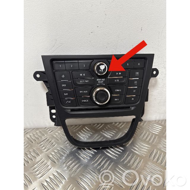Opel Mokka Head unit multimedia control 