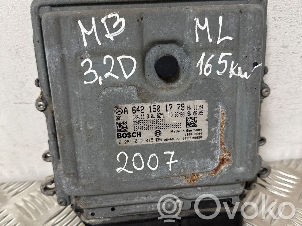 Mercedes-Benz ML W164 Engine control unit/module 