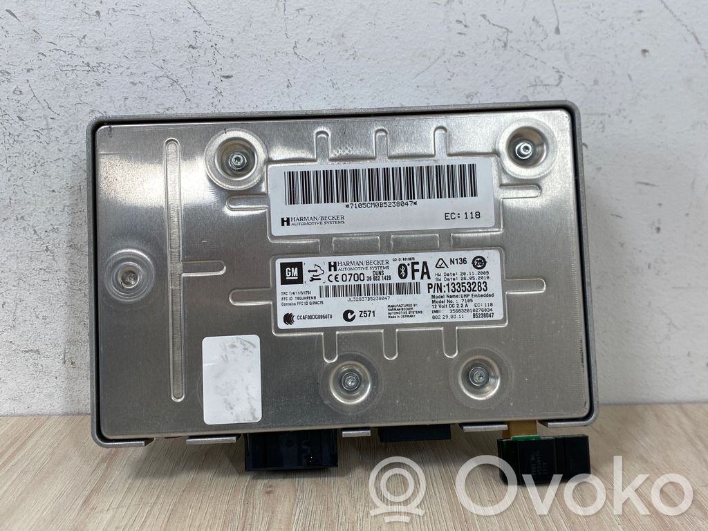 Opel Insignia A Bluetooth control unit module 