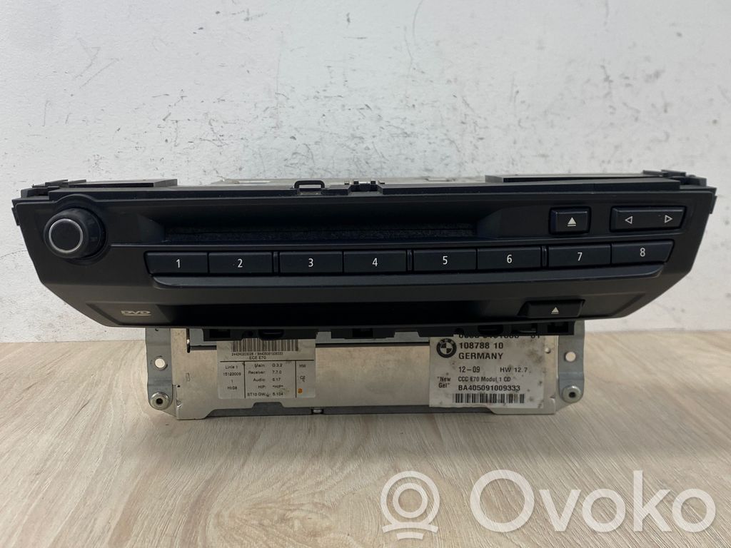 Panel / Radioodtwarzacz CD/DVD/GPS   9191568,10878810,BA405091009333