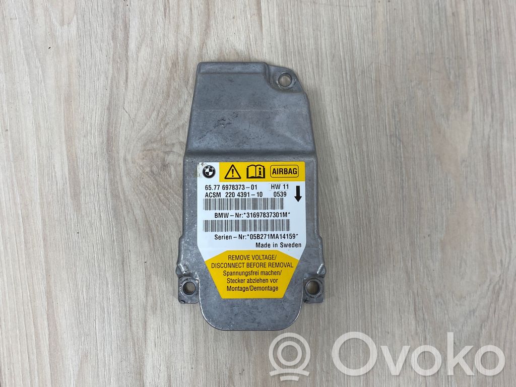 BMW 5 E60 E61 Airbag control unit/module 