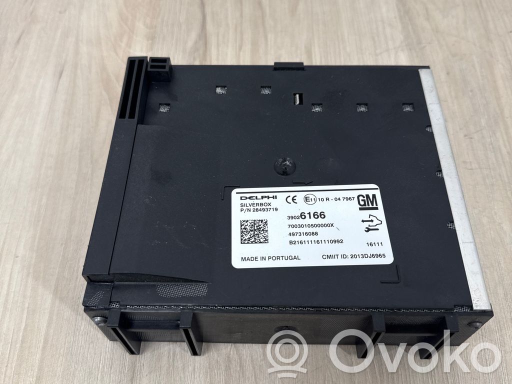 Opel Astra K GPS navigation control unit/module 