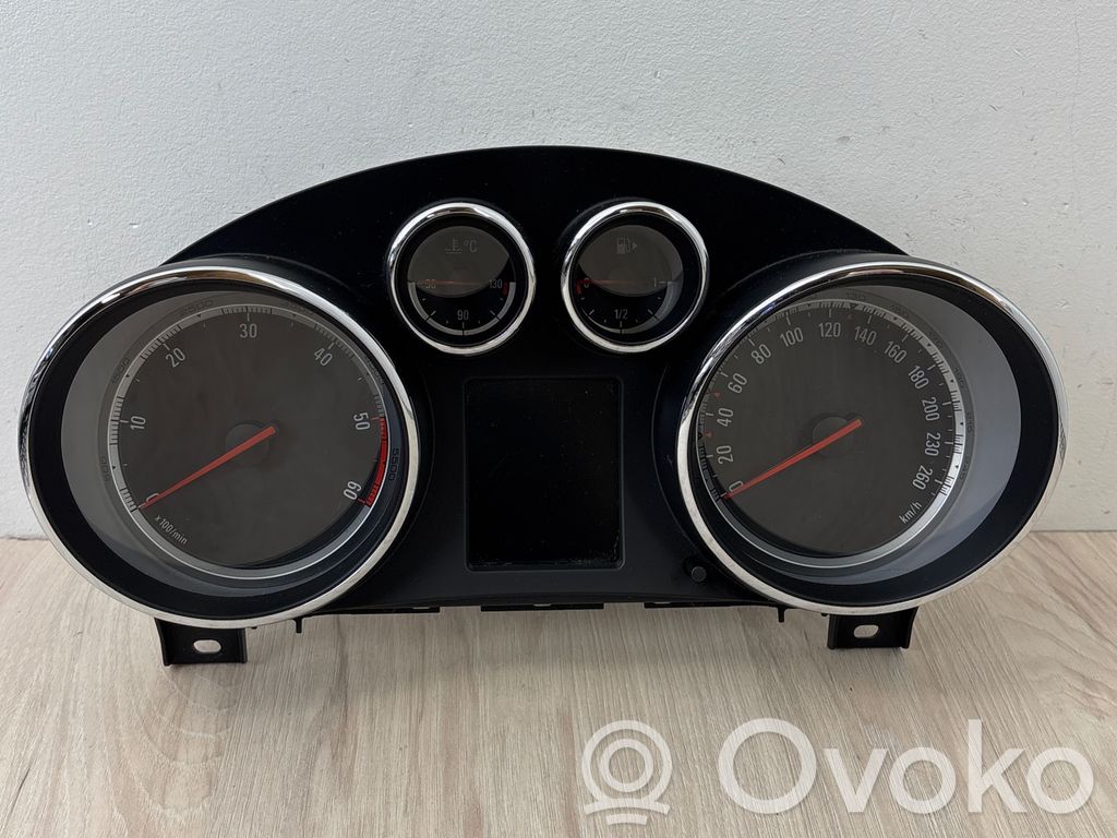 Opel Insignia A Spidometras (prietaisų skydelis) 