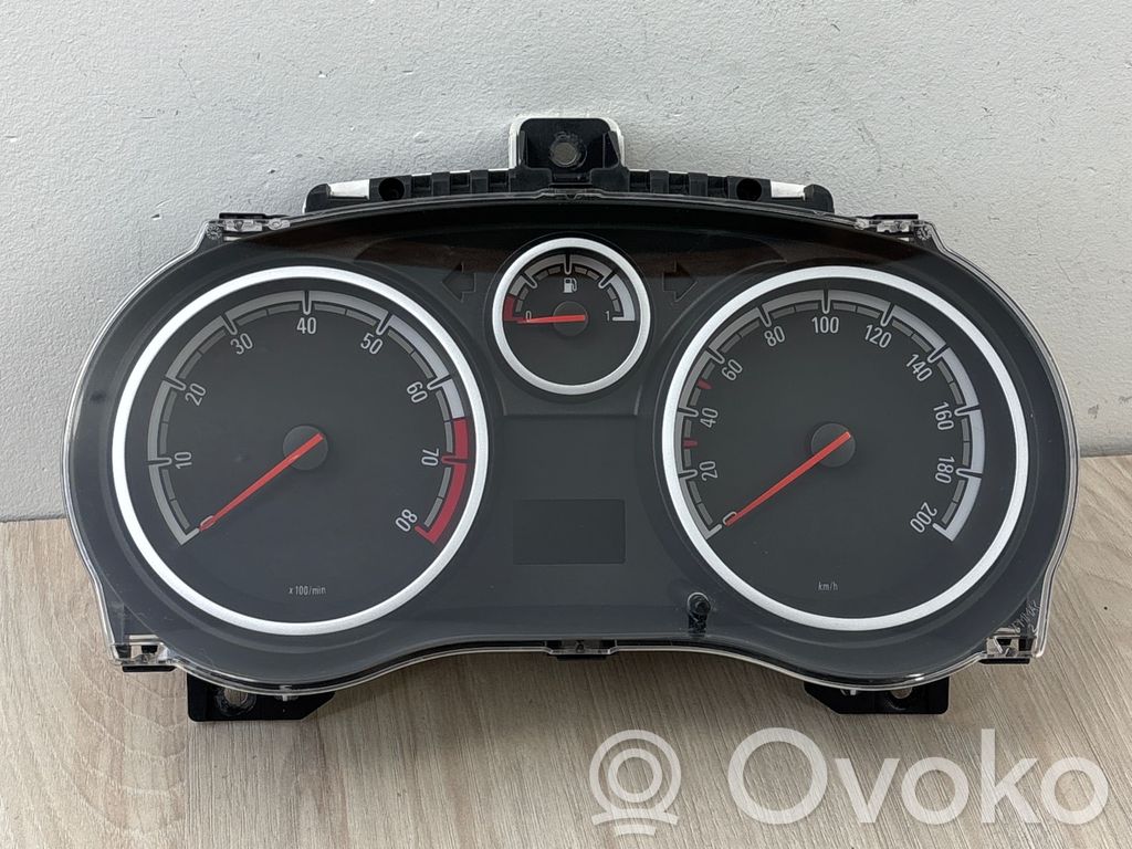 Opel Corsa D Speedometer (instrument cluster) 