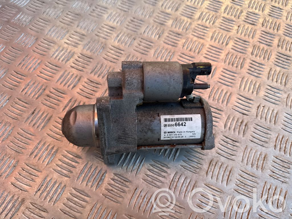 Opel Astra K Starteris 