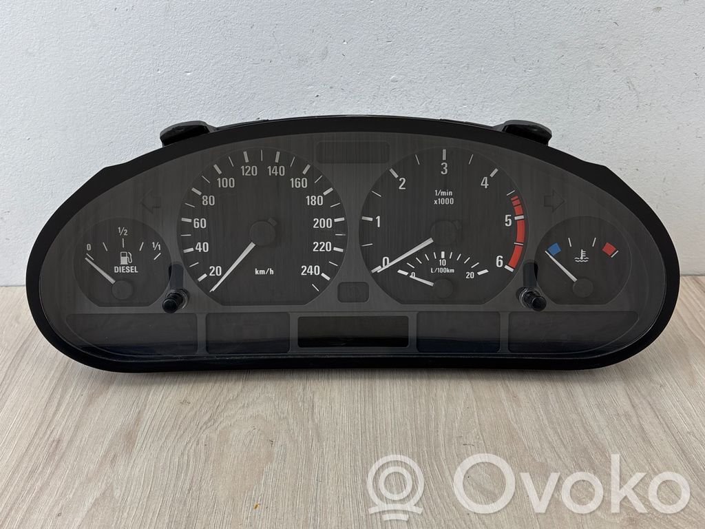 BMW 3 E46 Speedometer (instrument cluster) 