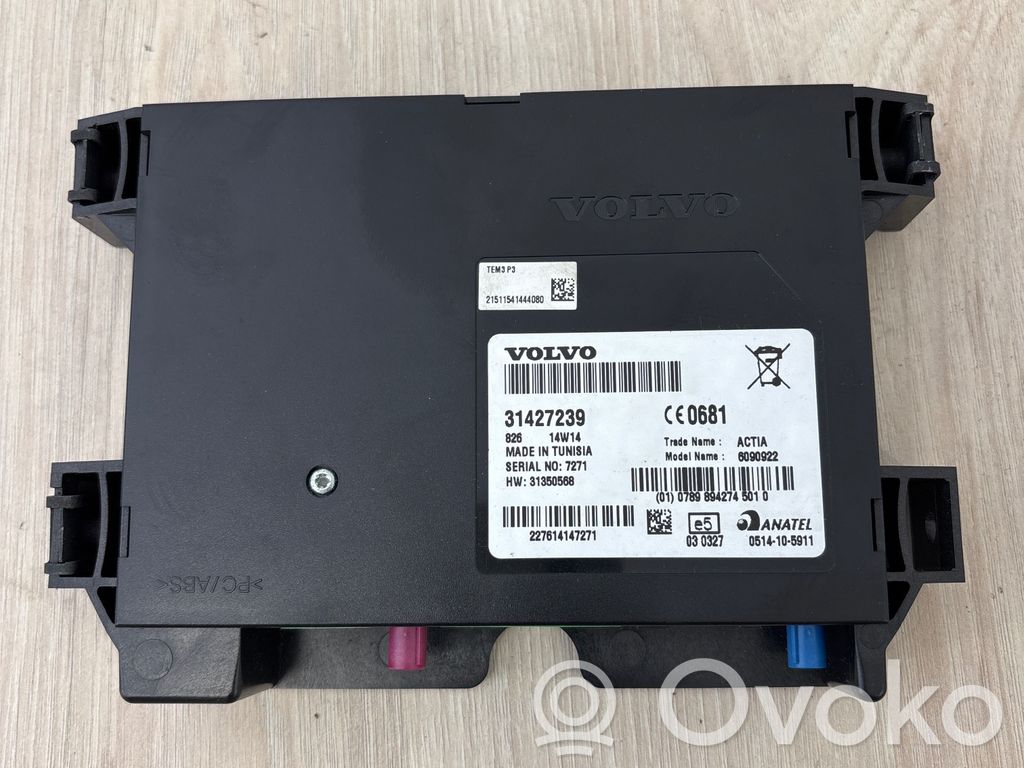 Volvo S80 Other control units/modules 