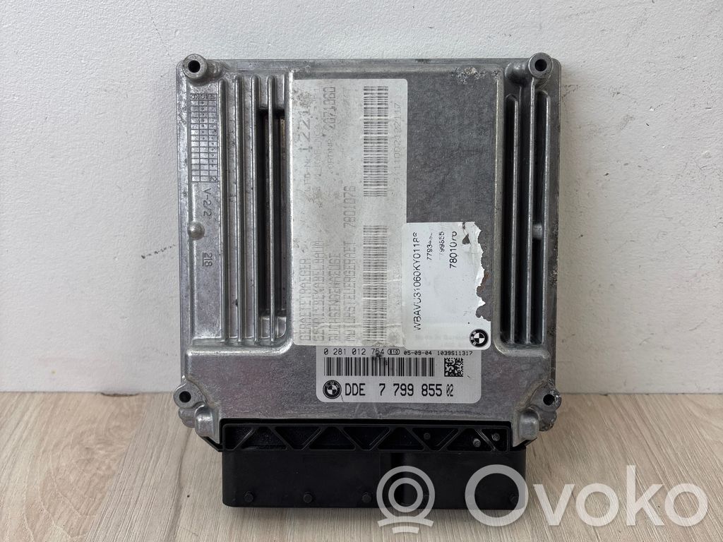 BMW 3 E90 E91 Engine control unit/module 
