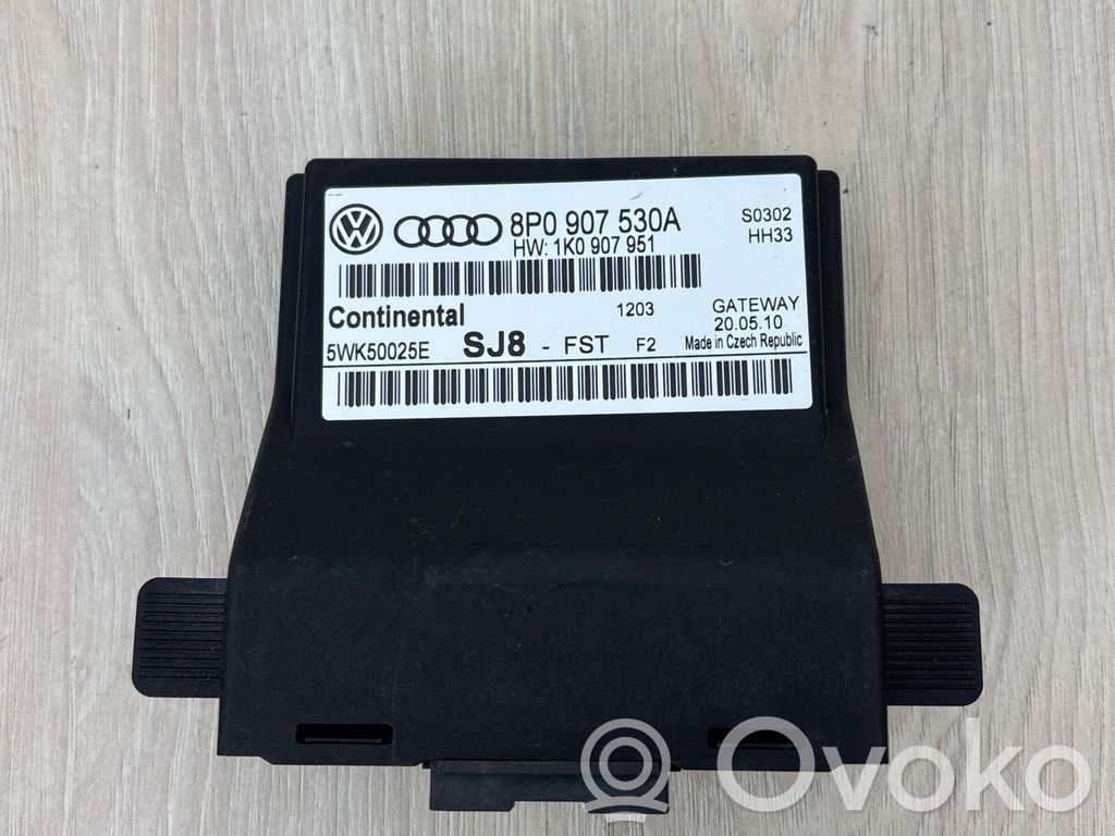 Audi A3 S3 A3 Sportback 8P Väylän ohjainlaite 