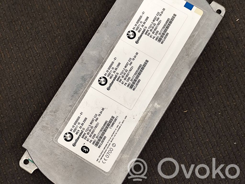 BMW 5 E60 E61 Module unité de contrôle Bluetooth 
