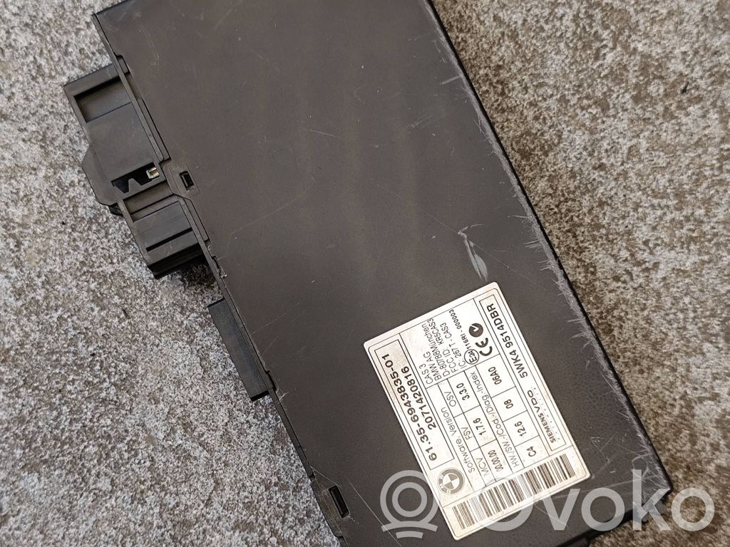 BMW 5 E60 E61 Unidad de control/módulo del CAS 