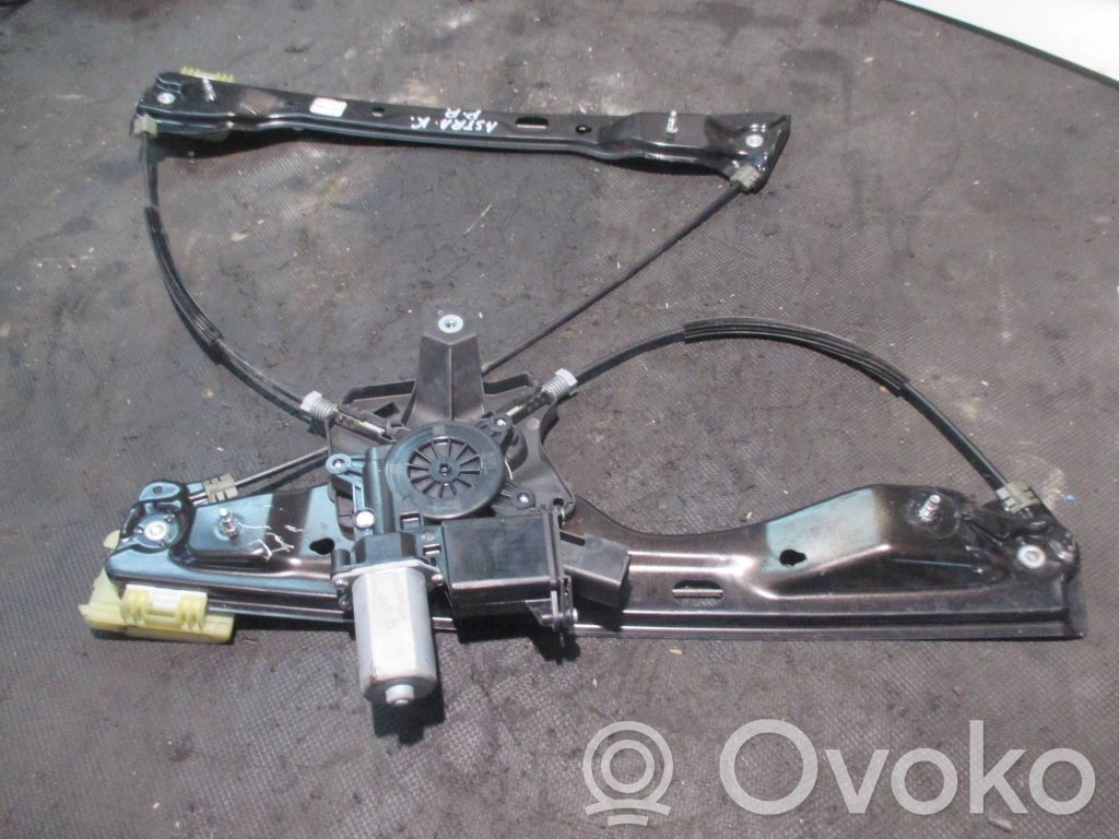 Opel Astra K Front door electric window regulator 