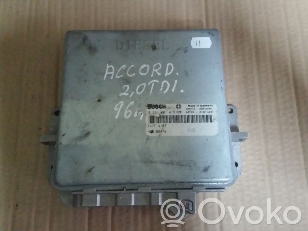 Honda Accord Engine control unit/module 
