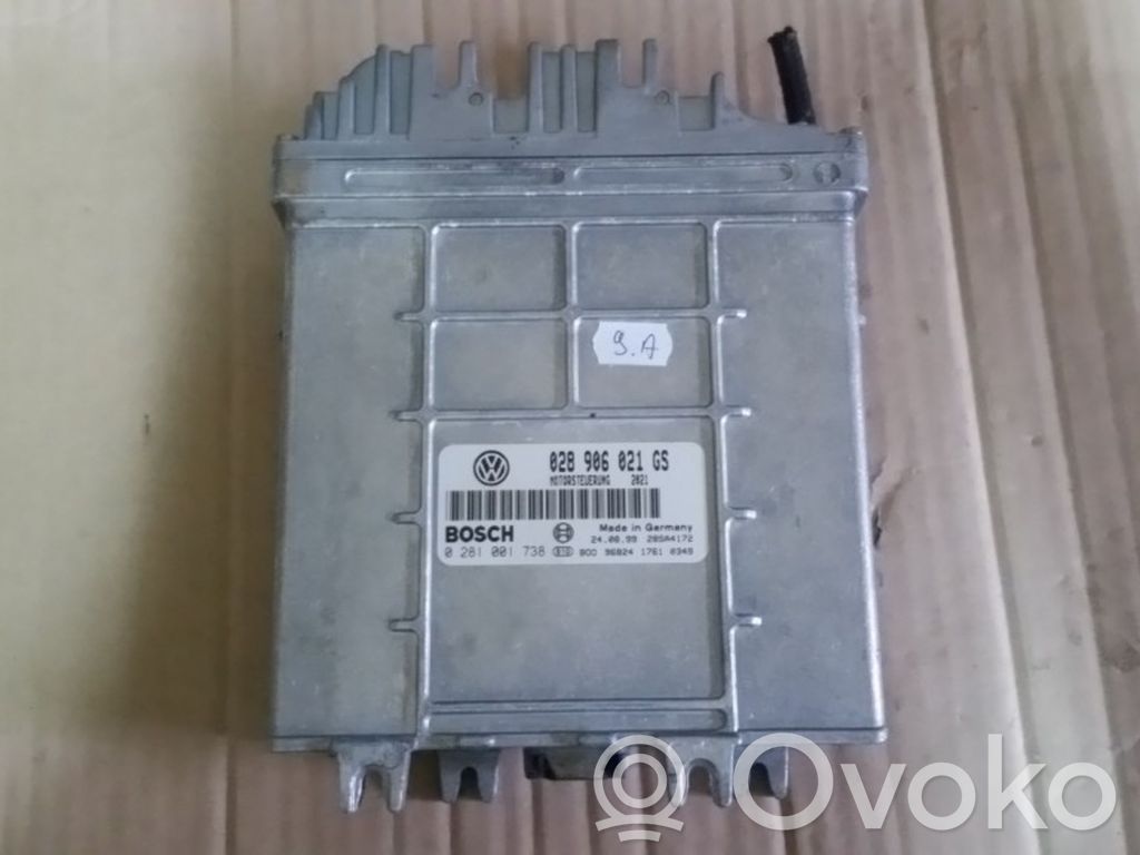 Engine control unit/module   028906021GS,0281001738,28SA4172