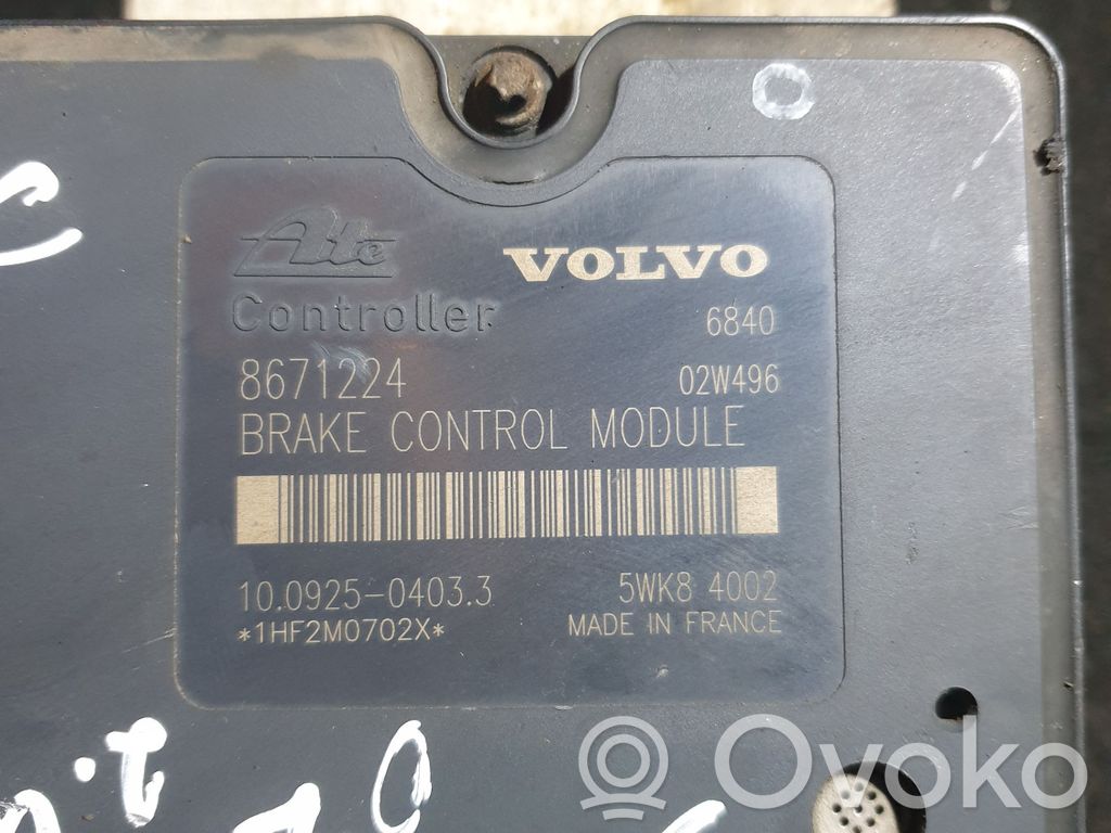Volvo S60 ABS Pump 