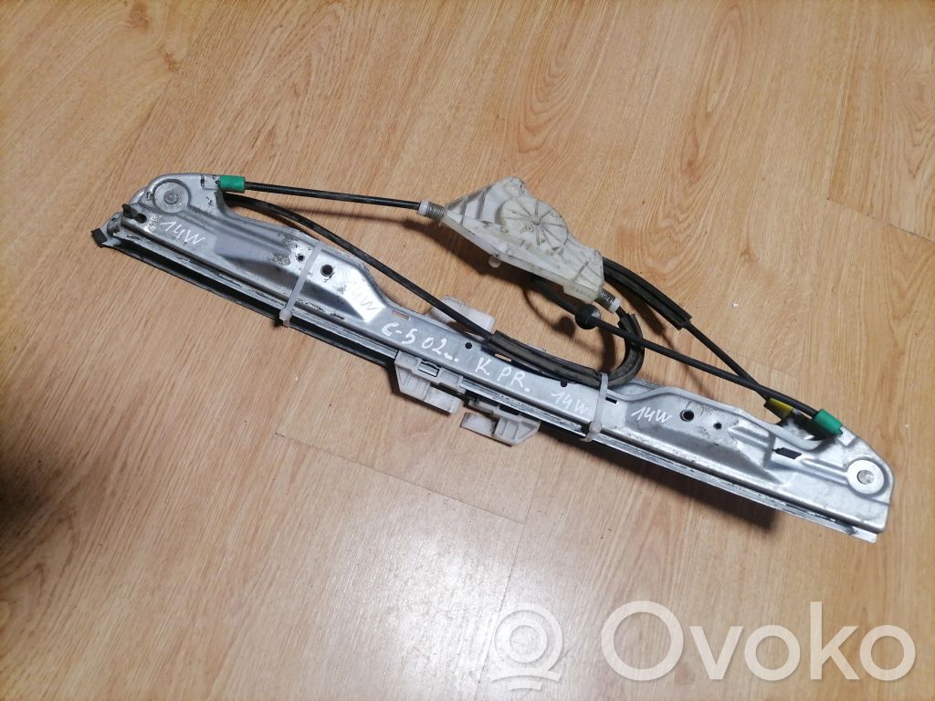 Citroen C5 Meccanismo di sollevamento del finestrino anteriore senza motorino 
