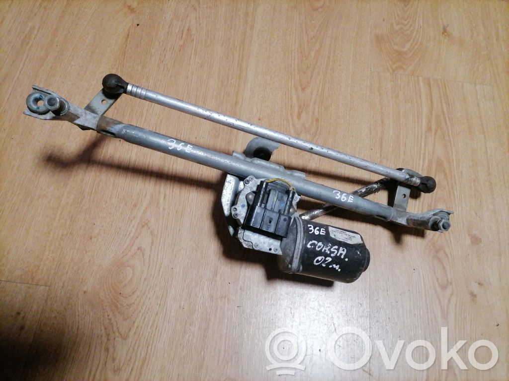 Opel Corsa C Valytuvų mechanizmo komplektas 