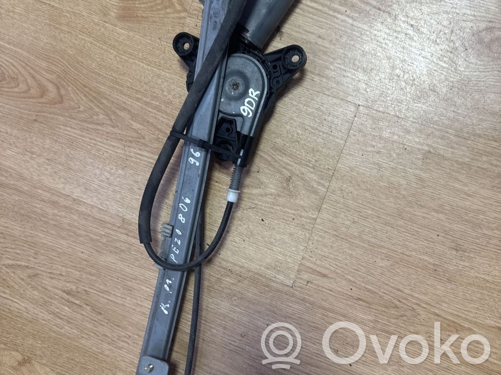 Peugeot 806 Front door window regulator with motor 
