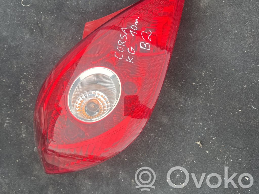 Opel Corsa D Galinis žibintas kėbule 