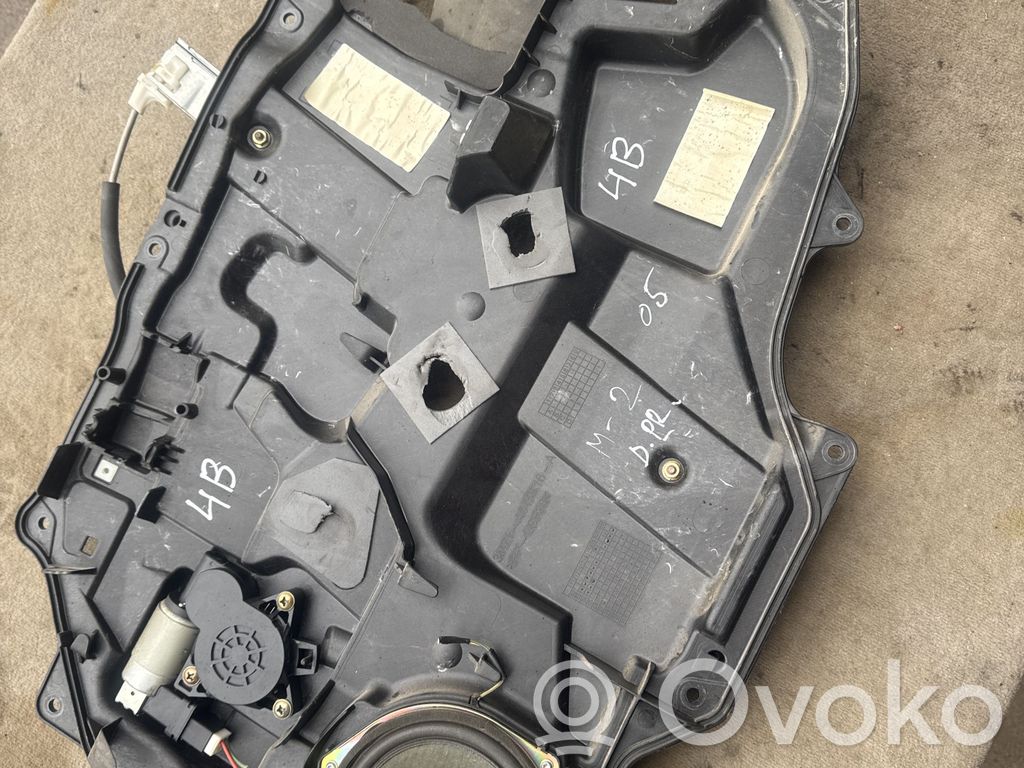 Mazda 2 Front door window regulator with motor 