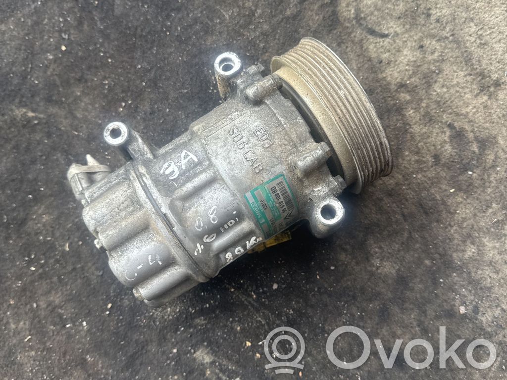Citroen C4 I Air conditioning (A/C) compressor (pump) 