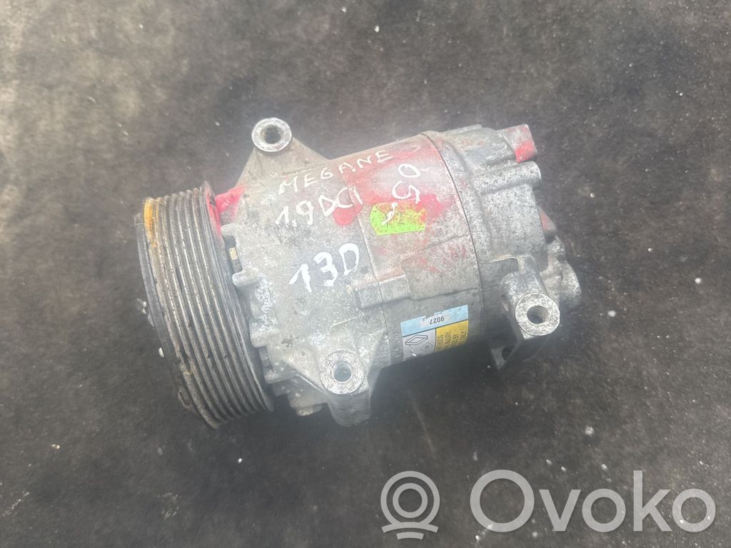 Renault Megane II Air conditioning (A/C) compressor (pump) 