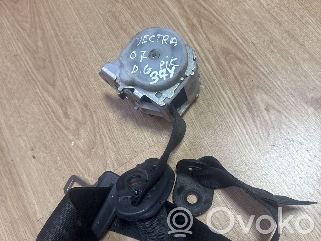 Opel Vectra C Cinturón trasero 