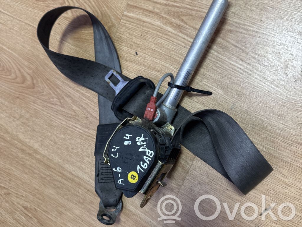 Audi A6 S6 C4 4A Cinturón delantero 