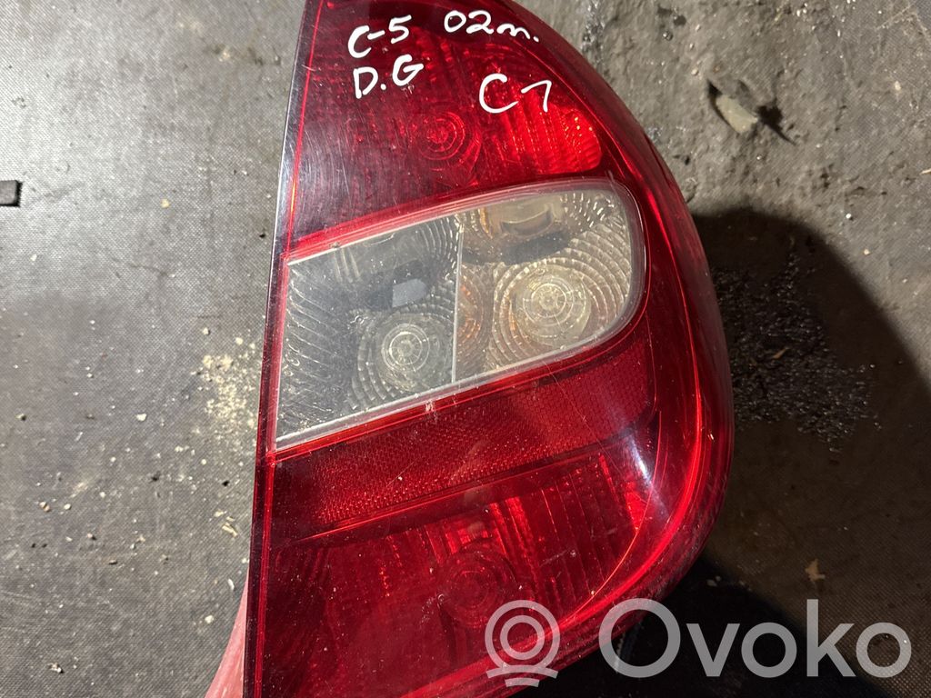 Citroen C5 Galinis žibintas kėbule 