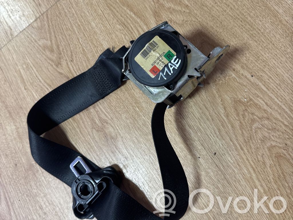 Opel Corsa D Rear seatbelt 